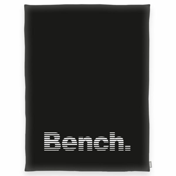 Bench pléd fekete-fehér