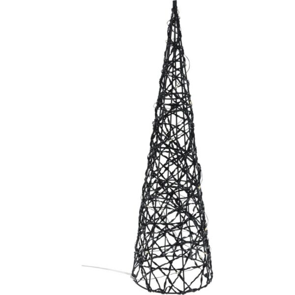 Blackwire karácsonyi LED kúp fekete