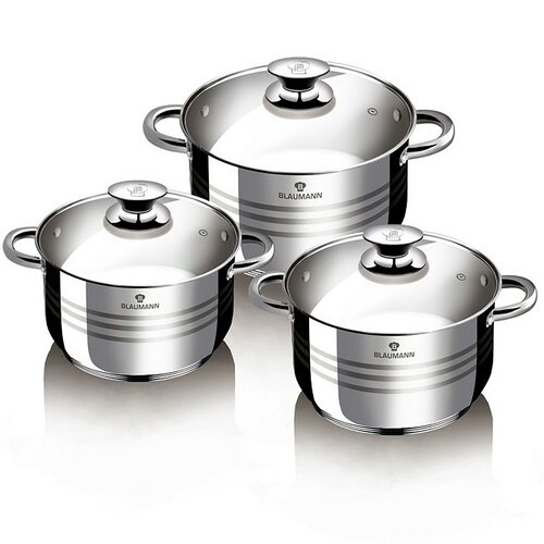 Blaumann 6 részes edénykészlet Gourmet Line
