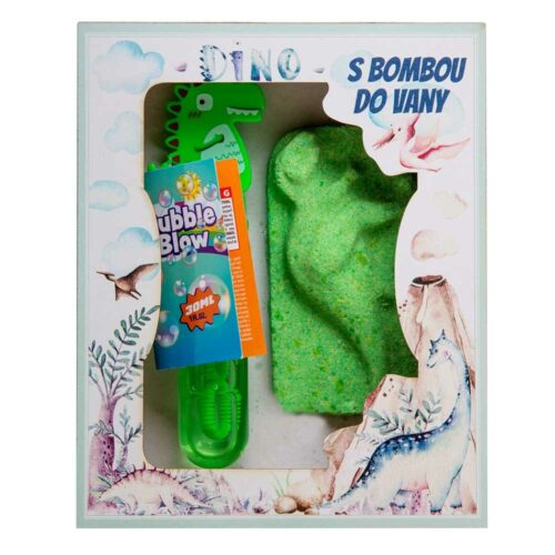Bohemia Gifts DINO gyerek fürdőszett fiúknak