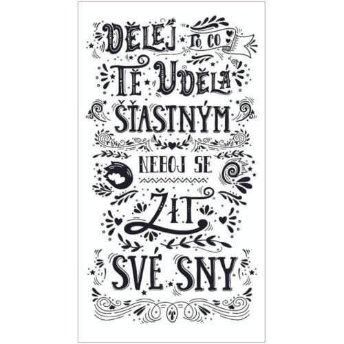 Bohemia Gifts Dekoratív kép Élje meg álmait