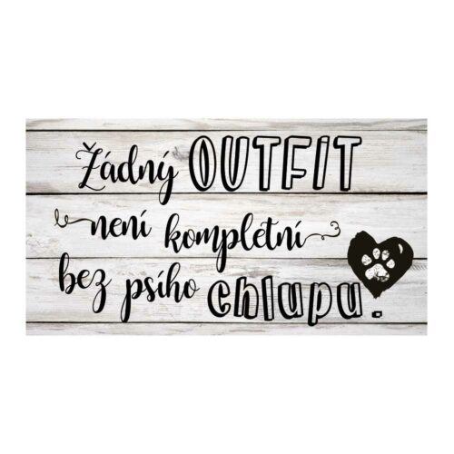 Bohemia Gifts Dekoratív kép - Outfit szőr