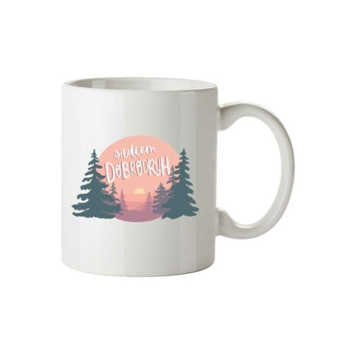 Bohemia Gifts Kerámia bögre - Kalandor szívvel