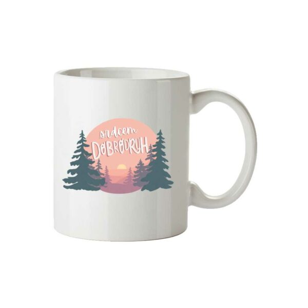 Bohemia Gifts Kerámia bögre - Kalandor szívvel
