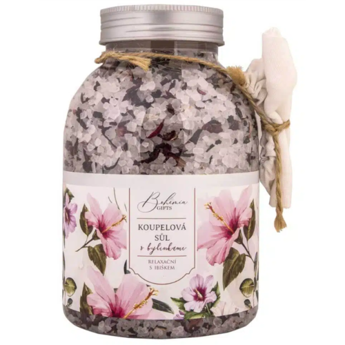 Bohemia Gifts Relaxáló fürdősó hibiszkusszal
