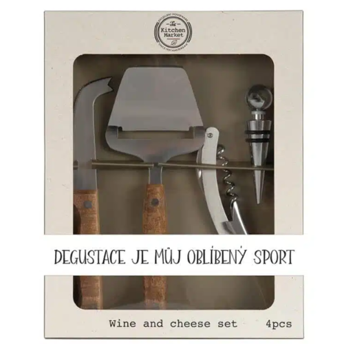 Bohemia Gifts Sajtvágó szett - Kedvenc sport
