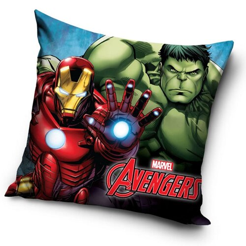 Bosszúállók Hulk és Vasember párnahuzat