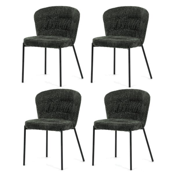 Bouclé CT-W1077 GRN2 étkezőszék szett