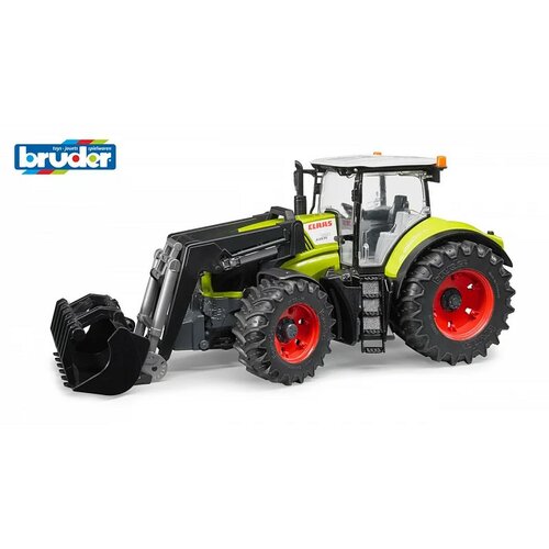Bruder Traktor Claas Axion elülső rakodóval