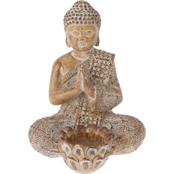Buddha kerti dekoráció teamécseshez