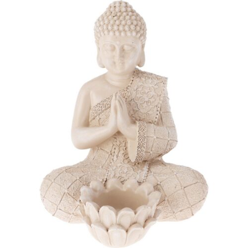 Buddha kerti dekoráció teamécseshez