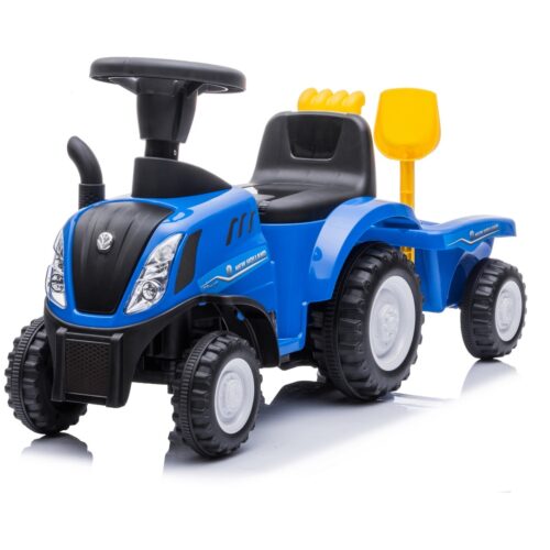Buddy Toys BPC 5175 New Holland T7 lábbalhajtós utánfutós traktor