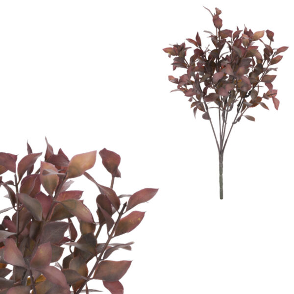 Buxus műfenyő zöld-lila
