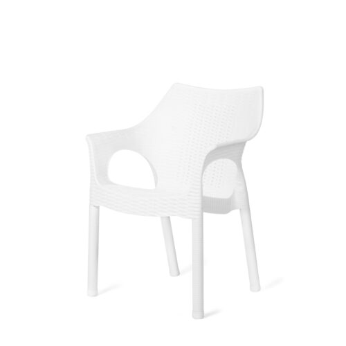 Cambridge Snow rattan szék  61 x 54 x 80 cm