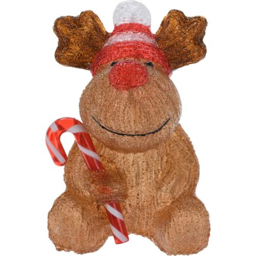Candy reindeer karácsonyi LED dekoráció
