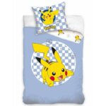 Carbotex Gyermek pamut ágynemét PokémonEgyedülálló Pikachu