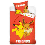 Carbotex Pokémon Eeve és Pikachu gyermek ágynemű