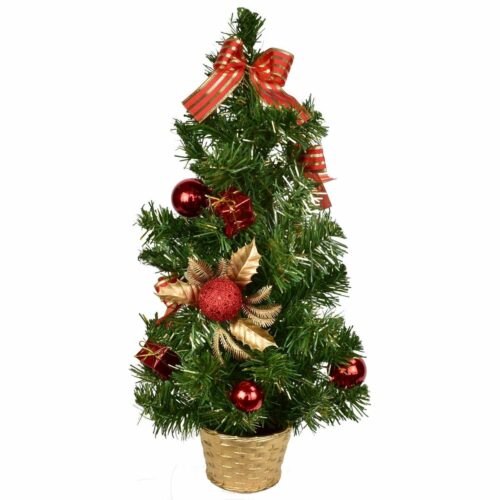 Caronia karácsonyi díszített fa