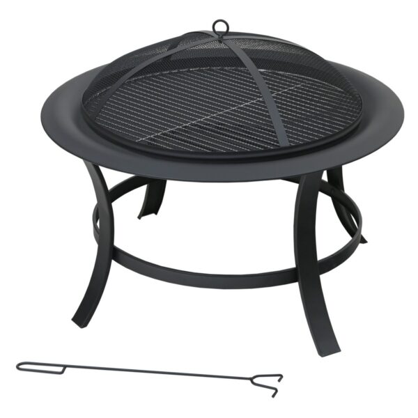 Cattara 13016 Taal tűzrakó grillráccsal és fedél