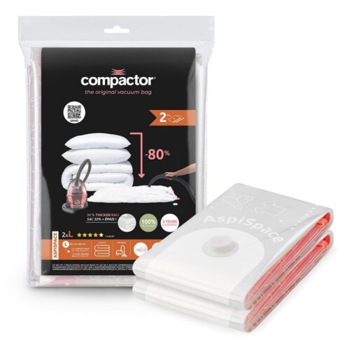 Compactor Bag Aspispace 2 részes vákuum tárolózsák-szett