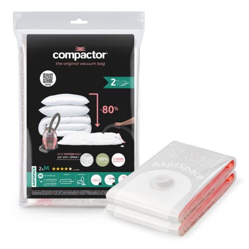 Compactor Aspispace 2 részes vákuum tárolózsák-szett