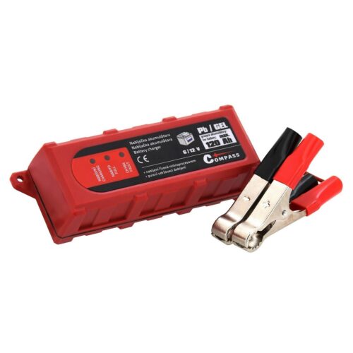 Compass mikroprocesszor töltő PB/GEL 1 Amp