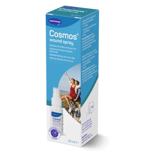 Cosmos Wound Spray a fájdalommentessebtisztításhoz