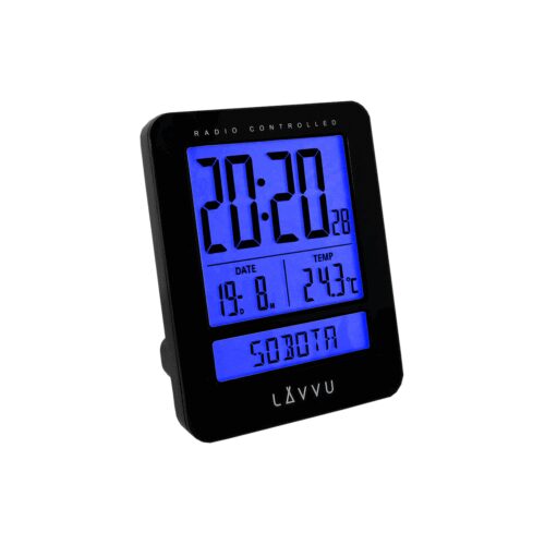 Digitális Duo Black LAR002 ébresztőóra