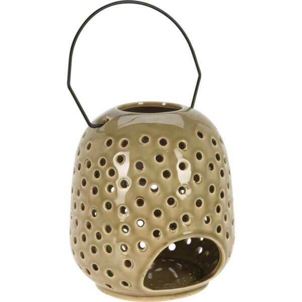 Dots kerámia lámpás zöld