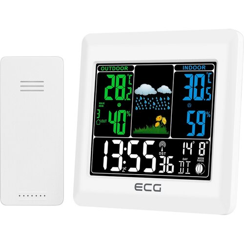 ECG MS 300 White időjárásmérő állomás