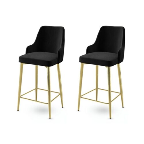 Enox Black and Gold bárszék szett
