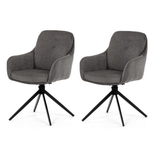 Étkezőszék-készlet visszahúzható mechanizmussalDCH-P3174 GREY2