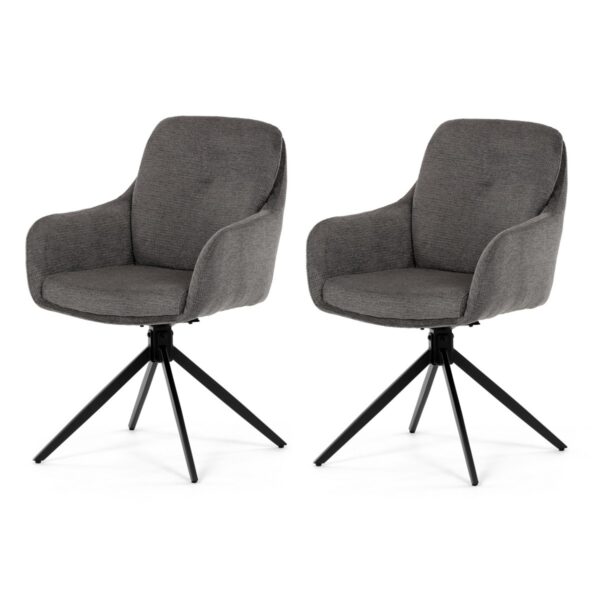 Étkezőszék-készlet visszahúzható mechanizmussalDCH-P3174 GREY2