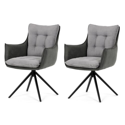 Étkezőszék szett forgó mechanizmussalDCH-D1345 GREY2