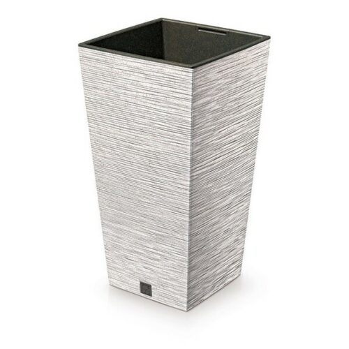 FURU SQUARE ECO WOOD virágtartó 24 cm betéttel