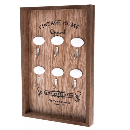 Fa kulcstartó Vintage Home