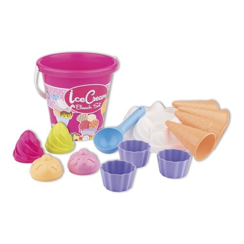Fagylalt és cup cake homokkészlet