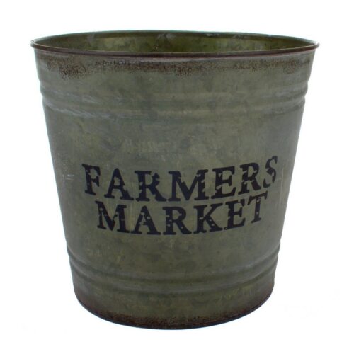 Farmers market fém virágtartó