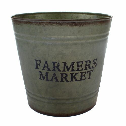 Farmers market fém virágtartó