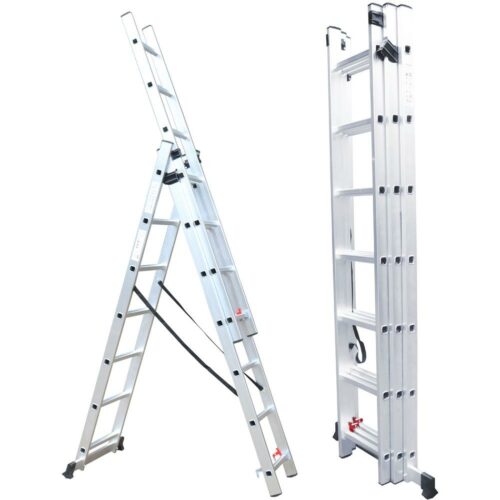 Fieldmann FZZ 4307 háromrészes létra
