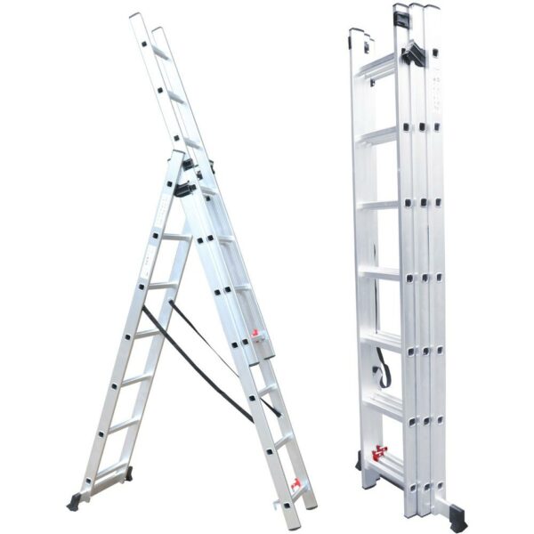 Fieldmann FZZ 4307 háromrészes létra