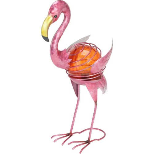 Flamingó napelemes kültéri dekoráció