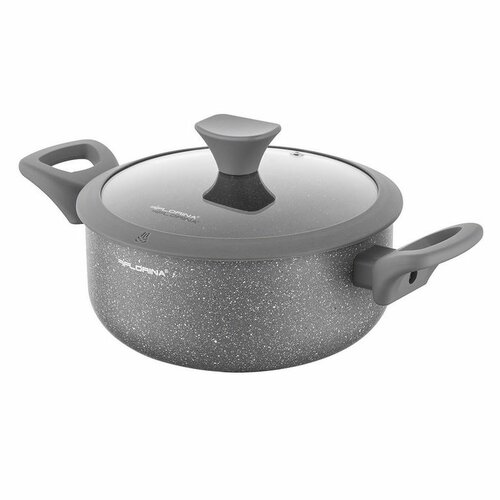 Florina Alumínium pot with lid by Mateusz Gessler