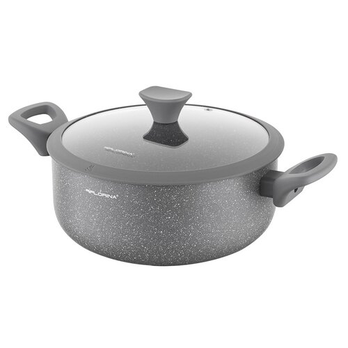Florina Alumínium pot with lid by Mateusz Gessler