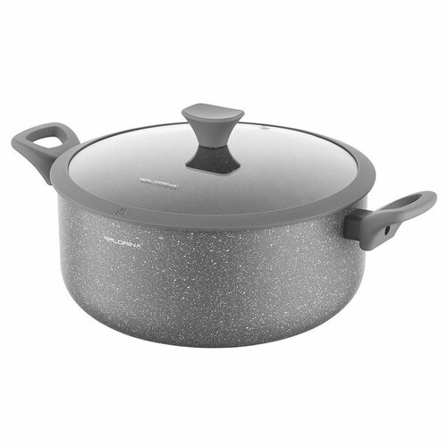 Florina Alumínium pot with lid by Mateusz Gessler