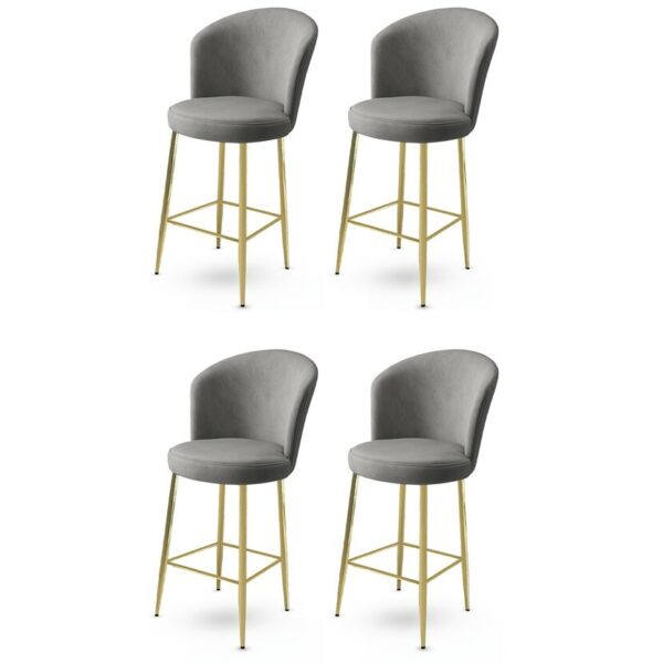 Fora Grey and Gold bárszék szett