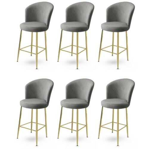 Fora Grey and Gold bárszék szett