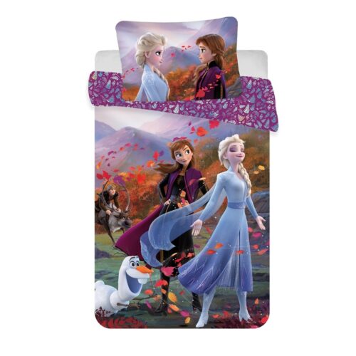 Frozen gyermek pamut ágynemű kiságyba 2 wind baby