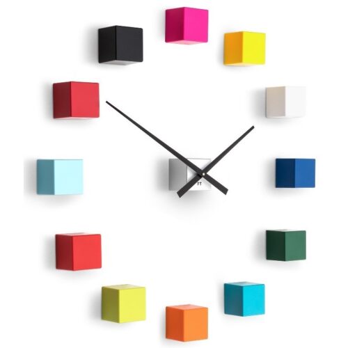 Future Time FT3000MC Cubic multicolor Design falra ragasztható óra