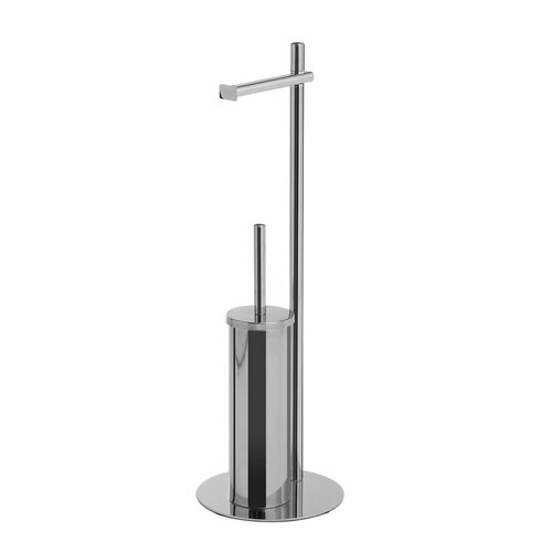 GEDY 143213 Circe állvány WC-papír tartóval ésWC-kefe tartóval